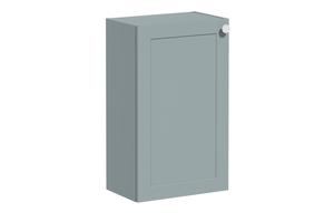 VitrA Root Classic 40cm 1 Door Slim Lower/Base Unit (LH Hinge) - Matt Fjord Green