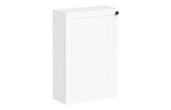 VitrA Root Classic 55cm 1 Door Slim Lower/Base Unit (LH Hinge) - Matt White