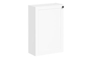 VitrA Root Classic 55cm 1 Door Slim Lower/Base Unit (LH Hinge) - Matt White