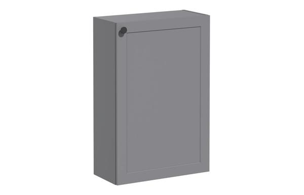 VitrA Root Classic 55cm 1 Door Slim Lower/Base Unit (RH Hinge) - Matt Grey