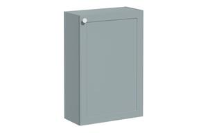 VitrA Root Classic 55cm 1 Door Slim Lower/Base Unit (RH Hinge) - Matt Fjord Green