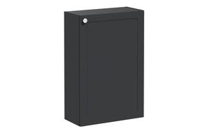 VitrA Root Classic 55cm 1 Door Slim Lower/Base Unit (RH Hinge) - Matt Graphite