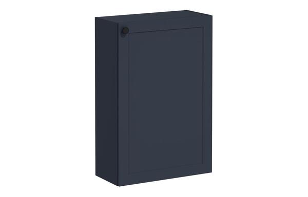 VitrA Root Classic 55cm 1 Door Slim Lower/Base Unit (RH Hinge) - Matt Dark Blue