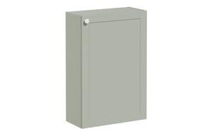 VitrA Root Classic 55cm 1 Door Slim Lower/Base Unit (RH Hinge) - Matt Retro Green