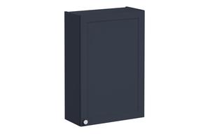 VitrA Root Classic 60cm 1 Door Upper/Wall Unit (RH Hinge) - Matt Dark Blue