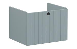 VitrA Root Groove 60cm 1 Drawer Washbasin Unit - Matt Fjord Green