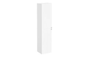 VitrA Root Groove 40cm 2 Door Tall Unit (LH Hinge) - Matt White