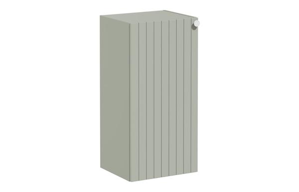 VitrA Root Groove 40cm 1 Door Lower/Base Unit (LH Hinge) - Matt Retro Green