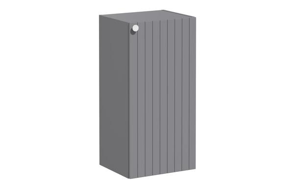 VitrA Root Groove 40cm 1 Door Lower/Base Unit (RH Hinge) - Matt Grey