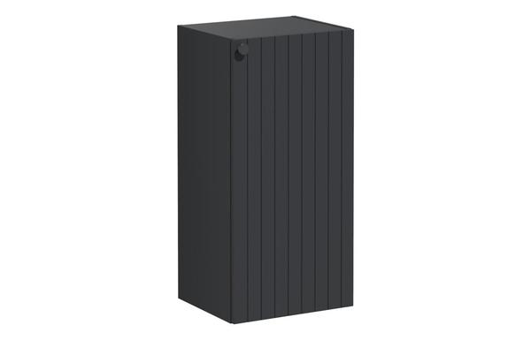 VitrA Root Groove 40cm 1 Door Lower/Base Unit (RH Hinge) - Matt Graphite