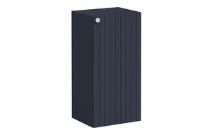 VitrA Root Groove 40cm 1 Door Lower/Base Unit (RH Hinge) - Matt Dark Blue