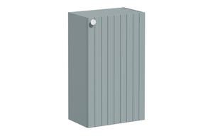 VitrA Root Groove 40cm 1 Door Slim Lower/Base Unit (RH Hinge) - Matt Fjord Green