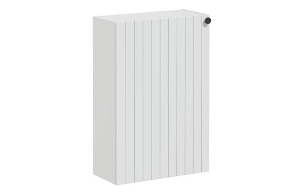 VitrA Root Groove 55cm 1 Door Slim Lower/Base Unit (LH Hinge) - Matt Light Grey