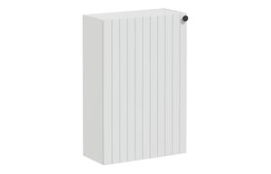VitrA Root Groove 55cm 1 Door Slim Lower/Base Unit (LH Hinge) - Matt Light Grey