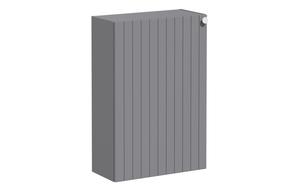 VitrA Root Groove 55cm 1 Door Slim Lower/Base Unit (LH Hinge) - Matt Grey