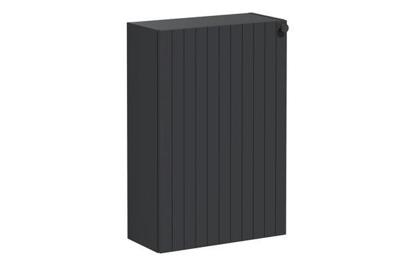 VitrA Root Groove 55cm 1 Door Slim Lower/Base Unit (LH Hinge) - Matt Graphite