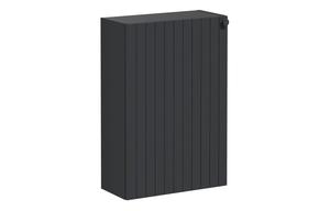 VitrA Root Groove 55cm 1 Door Slim Lower/Base Unit (LH Hinge) - Matt Graphite