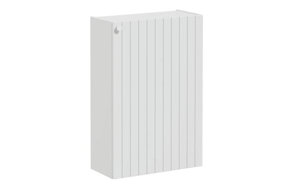 VitrA Root Groove 55cm 1 Door Slim Lower/Base Unit (RH Hinge) - Matt Light Grey