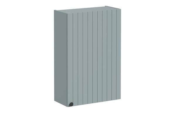 VitrA Root Groove 55cm 1 Door Slim Lower/Base Unit (RH Hinge) - Matt Fjord Green