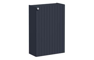 VitrA Root Groove 55cm 1 Door Slim Lower/Base Unit (RH Hinge) - Matt Dark Blue