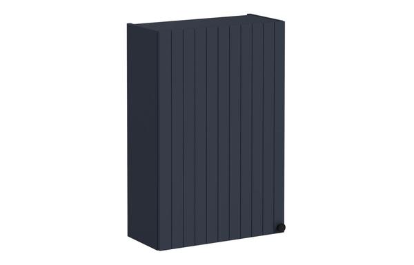 VitrA Root Groove 60cm 1 Door Upper/Wall Unit (LH Hinge) - Matt Dark Blue