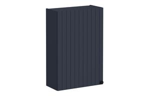 VitrA Root Groove 60cm 1 Door Upper/Wall Unit (LH Hinge) - Matt Dark Blue