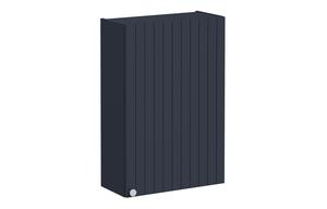 VitrA Root Groove 60cm 1 Door Upper/Wall Unit (RH Hinge) - Matt Dark Blue