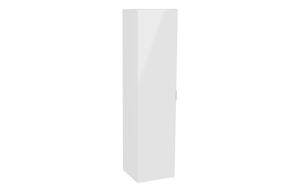 VitrA S20 Square 35cm 1 Door Tall Unit - High Gloss White