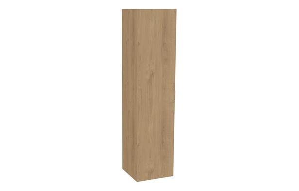 VitrA S20 Square 35cm 1 Door Tall Unit - Maple Oak