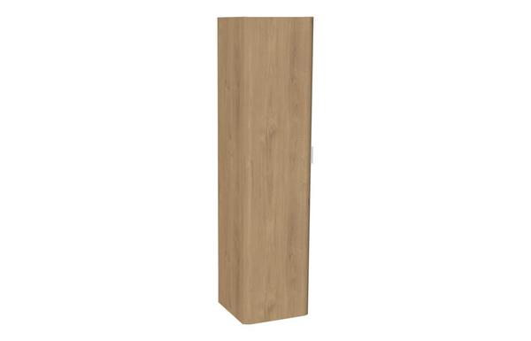VitrA S20 Round 35cm 1 Door Tall Unit - Maple Oak