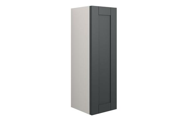 Abbi 200mm Slim Base Unit - Matt Graphite Grey (Grey Cab)