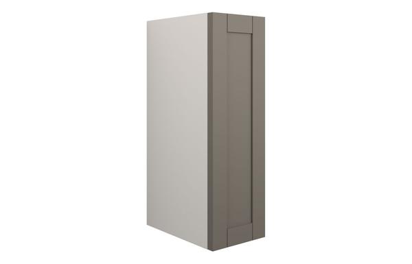 Abbi 200mm Standard Toilet Roll Unit - Matt Stone (Grey Cab)