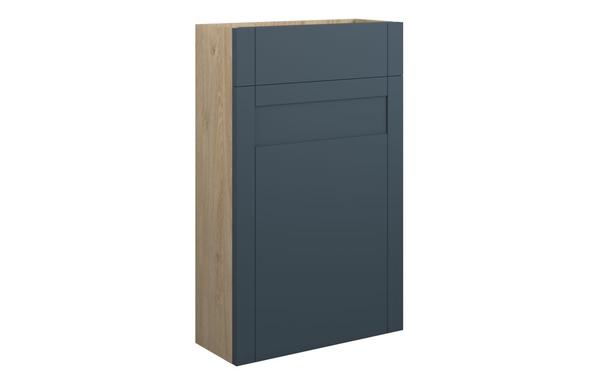 Abbi 500mm Slim WC Unit - Matt Arley Blue (Oak Cab)