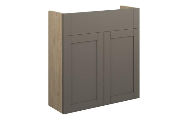 Abbi 600mm Slim Basin Unit - Matt Stone (Oak Cab)