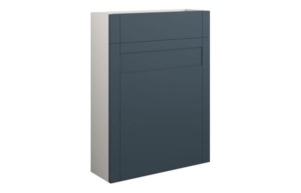 Abbi 600mm Slim WC Unit - Matt Arley Blue (Grey Cab)