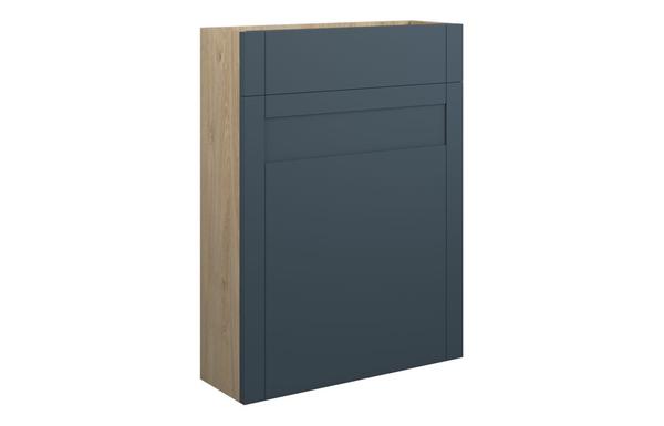 Abbi 600mm Slim WC Unit - Matt Arley Blue (Oak Cab)