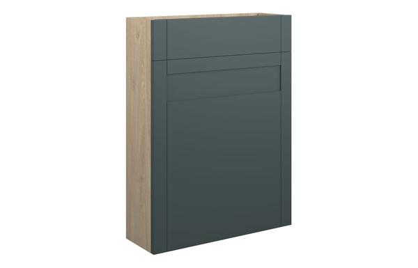 Abbi 600mm Slim WC Unit - Matt Green Camo (Oak Cab)