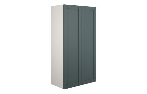 Abbi 600mm Standard 2 Door Storage Unit - Matt Green Camo (Grey Cab)