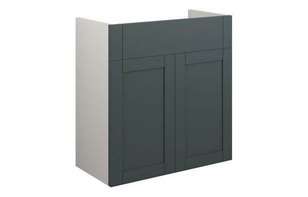 Abbi 600mm Standard Basin Unit - Matt Green Camo (Grey Cab)
