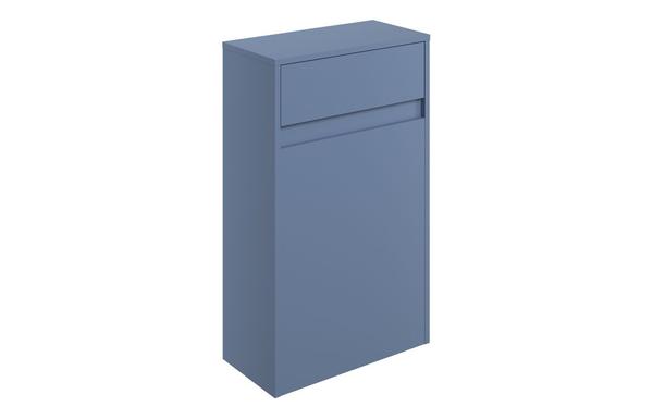 Carina 500mm Floor Standing WC Unit - Matt Misty Blue
