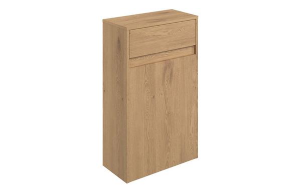 Carina 500mm Floor Standing WC Unit - Seville Oak