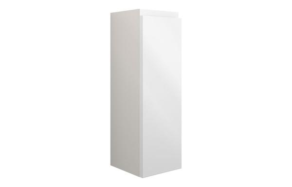 Clarence 200mm Slim Base Unit - White Gloss (Grey Cab)