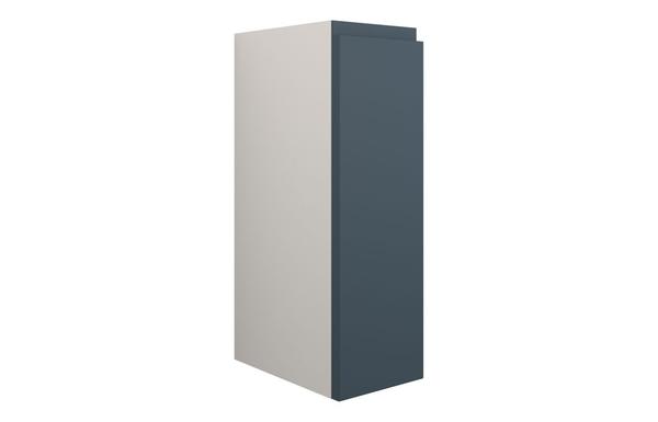 Clarence 200mm Standard Toilet Roll Unit - Matt Arley Blue (Grey Cab)