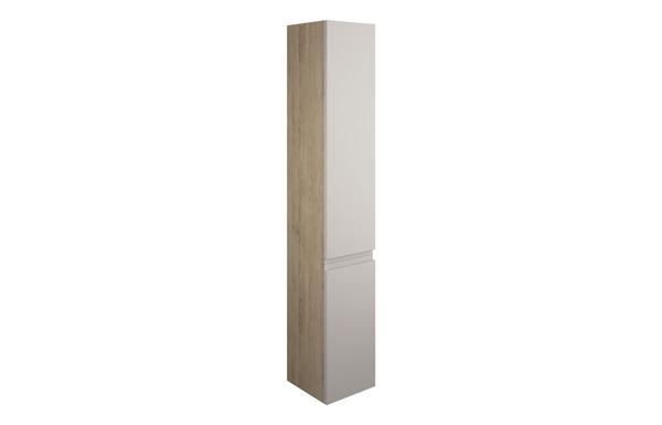 Clarence 300mm Tall Unit - Matt Dove Grey (Oak Cab)
