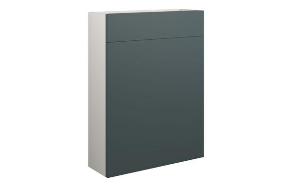 Clarence 600mm Slim WC Unit - Matt Green Camo (Grey Cab)