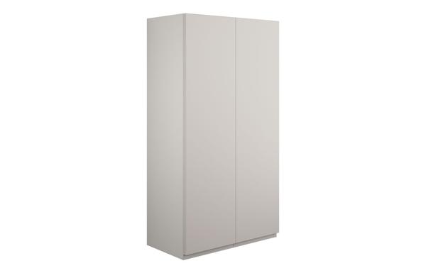 Clarence 600mm Standard 2 Door Storage Unit - Matt Dove Grey (Grey Cab)