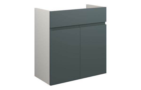 Clarence 600mm Standard Basin Unit - Matt Green Camo (Grey Cab)