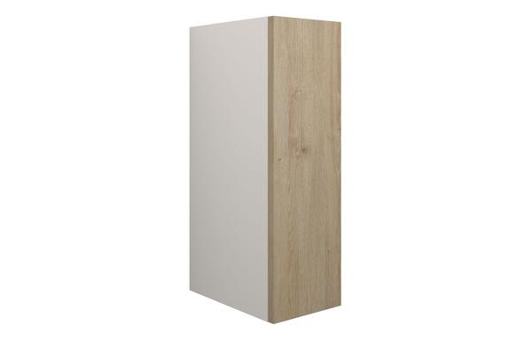 Eden 200mm Standard Toilet Roll Unit - Havana Oak (Grey Cab)