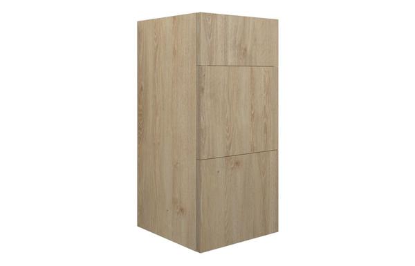 Eden 300mm Standard 3 Drawer Unit - Havana Oak (Oak Cab)
