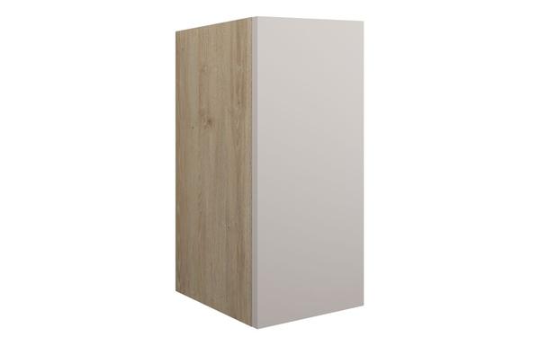 Eden 300mm Standard Base Unit - Matt Dove Grey (Oak Cab)